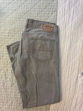 Signature Slim Straight Men’s Gray Jeans